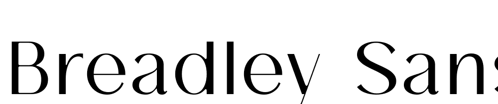 breadley_sans font family download free