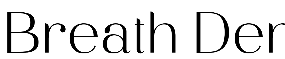 Breath_Demo font family download free