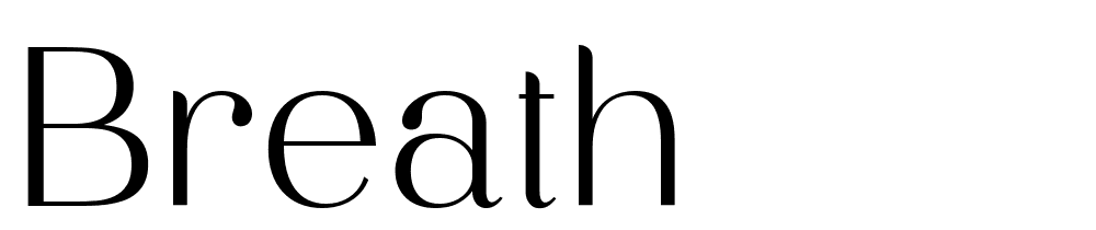 Breath font family download free