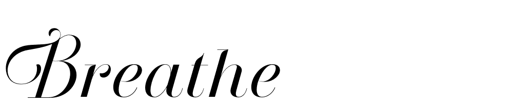 Breathe font family download free