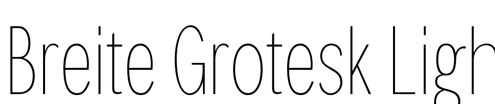 Breite-Grotesk-Light-Condensed font family download free