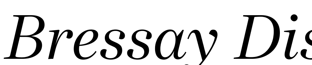 Bressay-Display-Trial-Italic font family download free