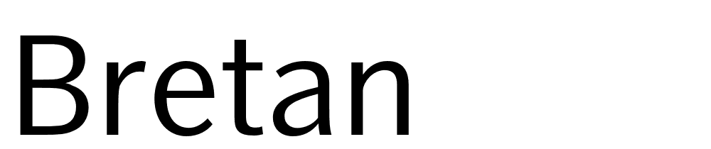 Bretan font family download free