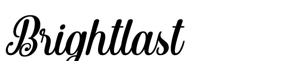 Brightlast font family download free