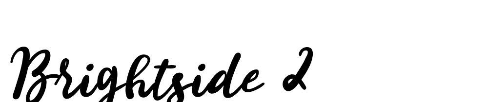 brightside-2 font family download free