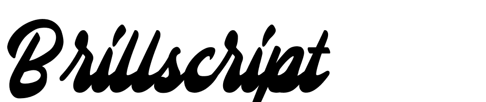 brillscript font family download free