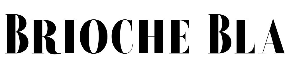 Brioche-Black font family download free