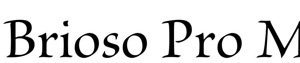 Brioso-Pro-Medium-Subhead font family download free