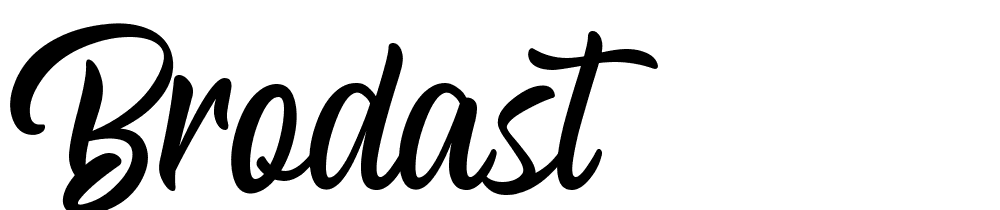 Brodast font family download free