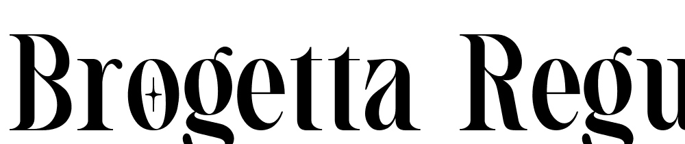 BROGETTA-Regular font family download free