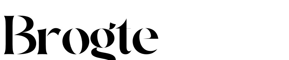 Brogte font family download free