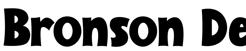 Bronson-demo font family download free