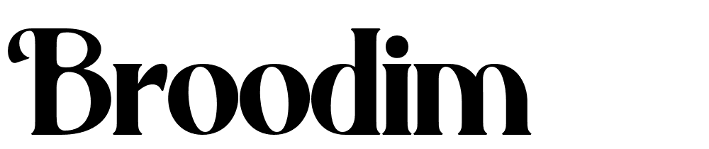 broodim font family download free