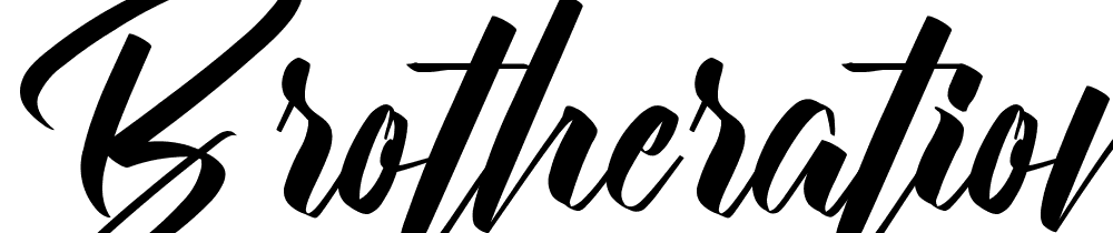 Brotheration-Demo font family download free