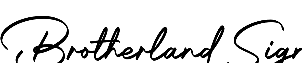 brotherland-signature font family download free