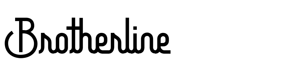 Brotherline font family download free