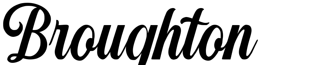 Broughton font family download free