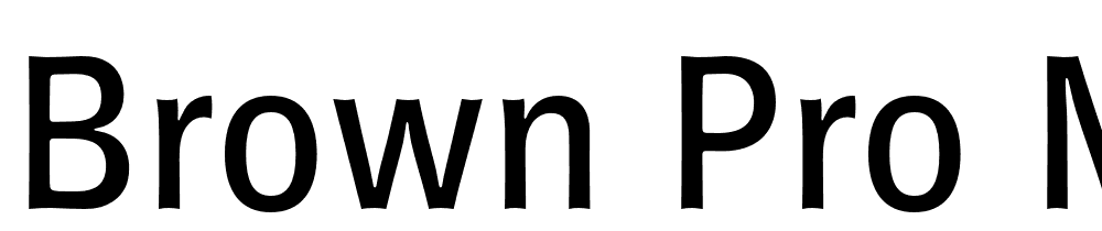 Brown-Pro-Medium font family download free