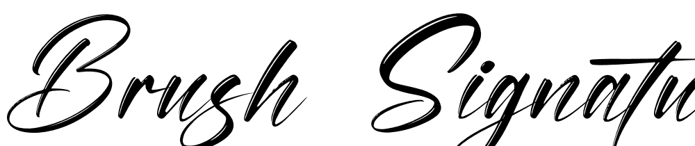 brush-signature-2 font family download free