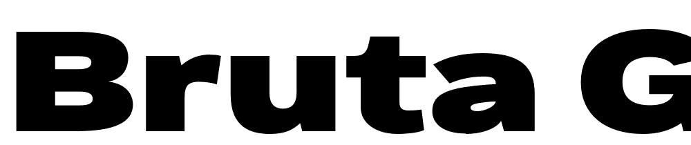 Bruta Global font family download free