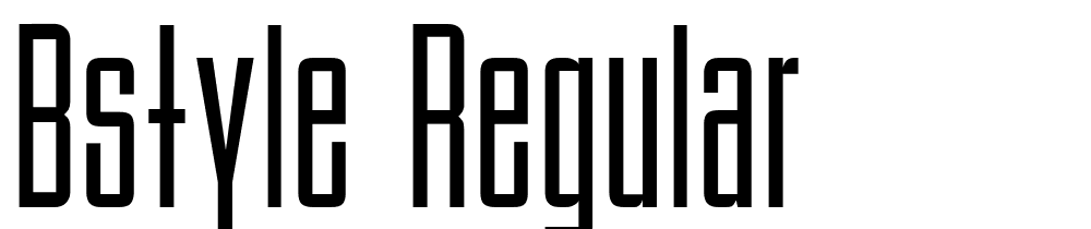 BStyle-Regular font family download free