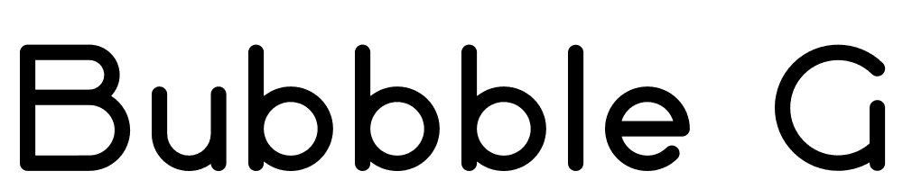 Bubbble-Gum-Bold font family download free