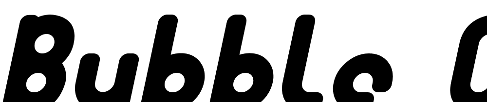 Bubble-Club font family download free