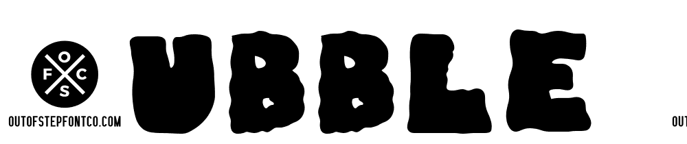 Bubble-Frum-Demo-Black font family download free