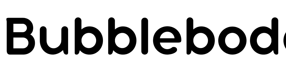 Bubbleboddy-Neue-Trial-Regular font family download free