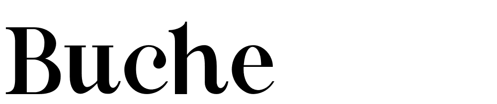 buche font family download free