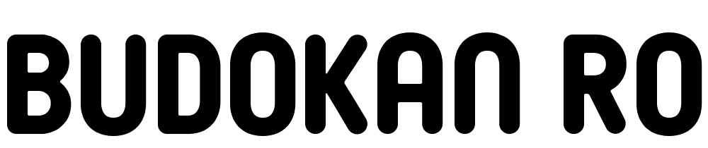 Budokan-Rounded-Bold font family download free