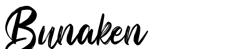 Bunaken font family download free