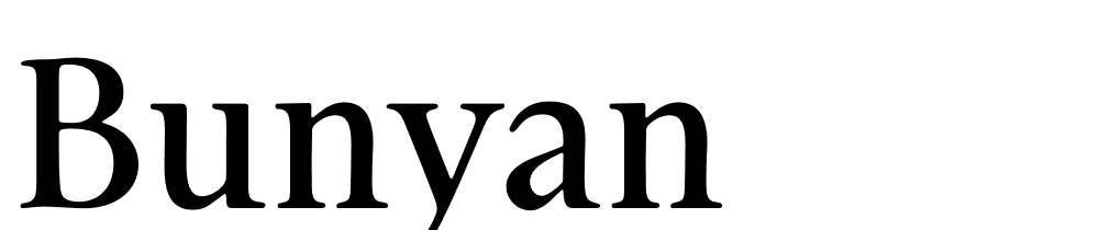 Bunyan font family download free