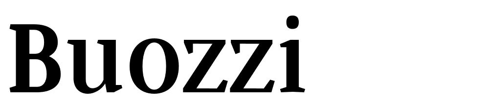 Buozzi font family download free