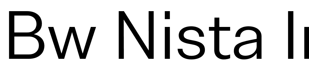 Bw-Nista-International-DEMO-Regular font family download free