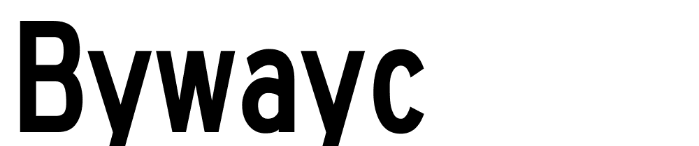 BywayC font family download free