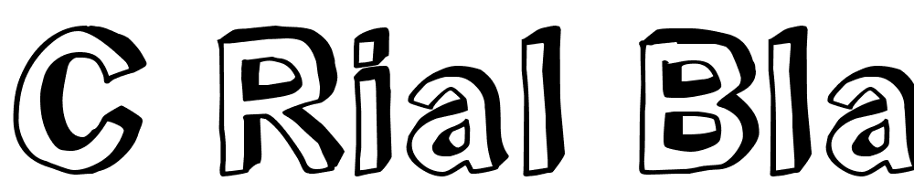 C-rial-black font family download free