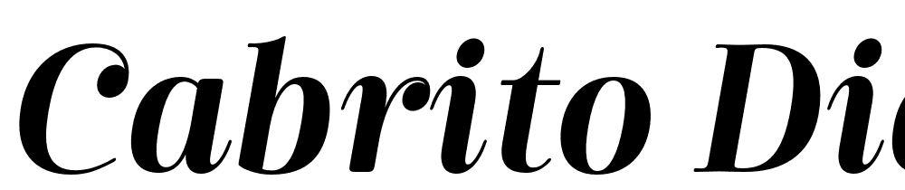 Cabrito-Didone-Cond-Bold-It font family download free