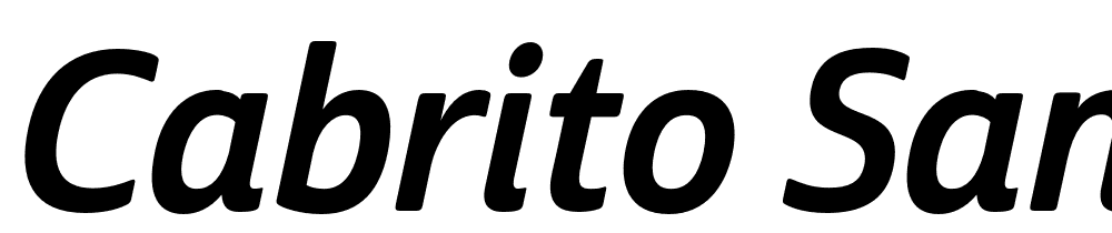Cabrito-Sans-Cond-Bold-Ital font family download free