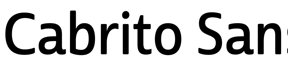 Cabrito-Sans-Cond-Demi font family download free