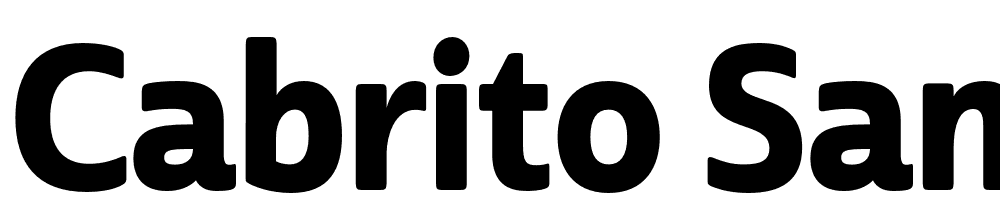 Cabrito-Sans-Cond-ExBold font family download free