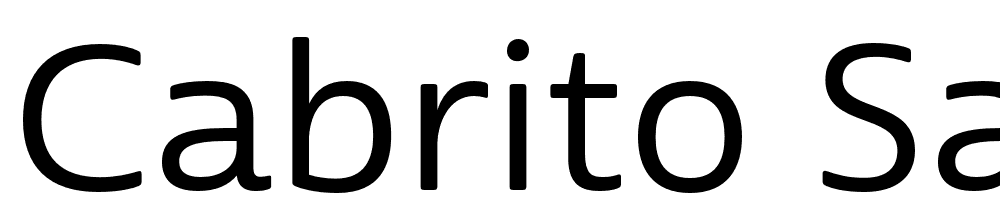 Cabrito-Sans-Ext-Medium font family download free