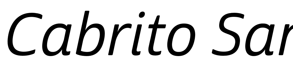 Cabrito-Sans-Norm-Medium-Ital font family download free