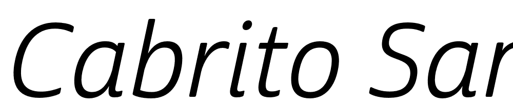 Cabrito-Sans-Norm-Regular-Ital font family download free