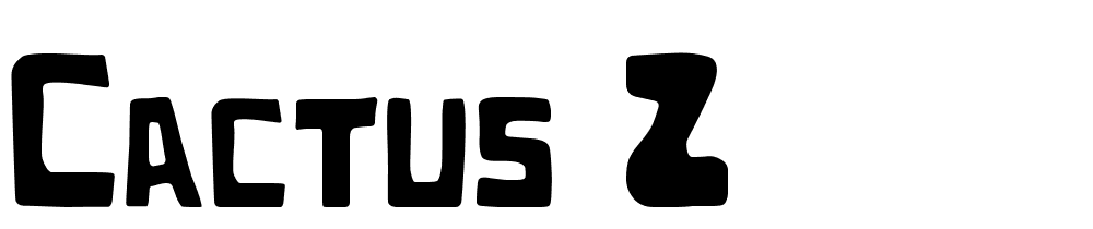 cactus_2 font family download free