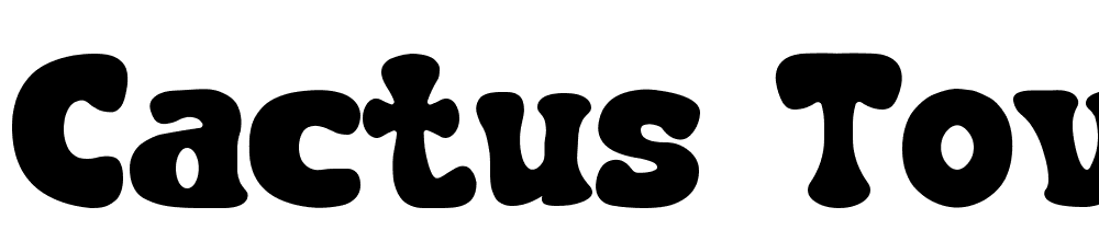 Cactus-Town font family download free