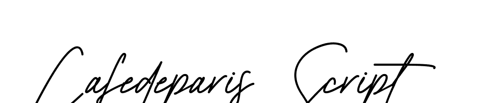 cafedeparis-script font family download free