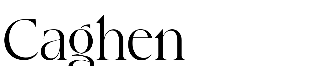 Caghen font family download free