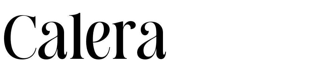 calera font family download free