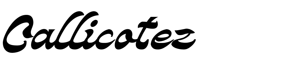 Callicotez font family download free